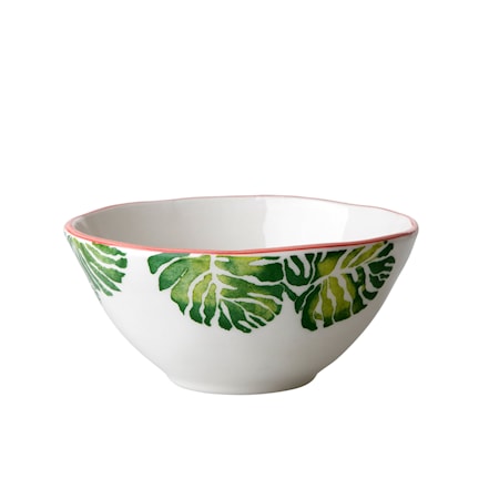 Tropical Leaf Skål D:16 cm Keramik