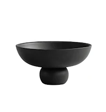 Baburu Skål mellom 30 cm Svart