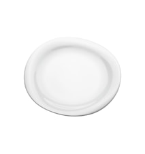 Assiette à petit déjeuner Cobra 21 cm blanc porcelaine