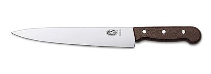 Couteau de chef, 22 cm, manche en bois