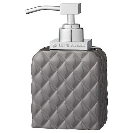 Portia Soap Dispenser Grey/Silver