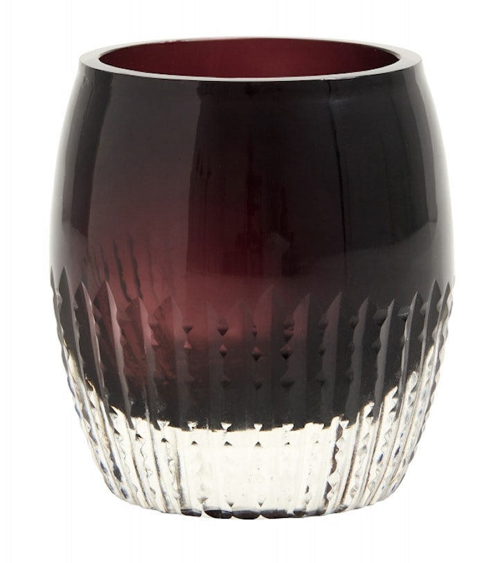 Lanterne Votive - Burgundy