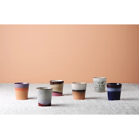 Ceramic 70's Mugg Air