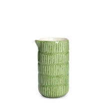 Stripes Mjölkkanna 30 cl 12,5 cm Keramik Grön