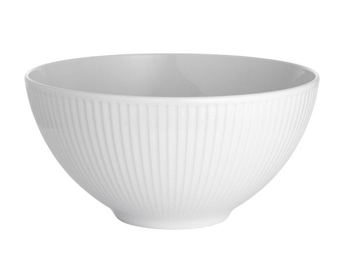 Plissé bowl white 3.3L