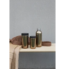 To-Go Click to go cup, 0,2 l. – dark gold metallic