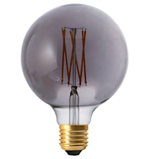 Elect LED Filament Globe Smoke 125mm