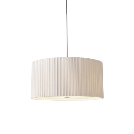 Cole Pendant Taklampe Krom/hvit