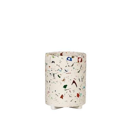 Broste Copenhagen Razzo Hållare/Mugg 8×10 cm Terrazzo