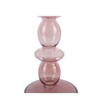 Art bubbles Ljusstake Glas Large Faded Pink