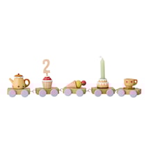 Mo Birthday Decoration, Multi-color, Beech