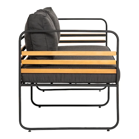 Torino Loungesofa Grå