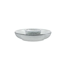 Eggeglass Rustique Ø 10x2 cm - Grå/Blå
