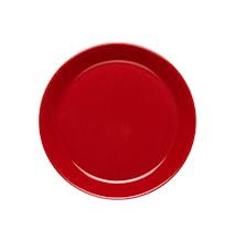 Dish 20 cm with Brim Apple Red
