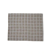 Rutig Bordstablett 47x37 cm Linne Brun