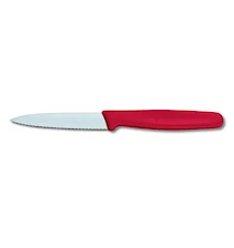 Couteaux à éplucher Pointu avec Manche en Nylon Rouge 8 cm