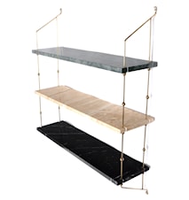 Morse shelve hylla Green/sand/black/brass