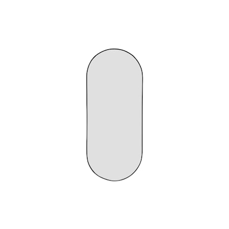 4Living Spegel Oval 30×70 cm