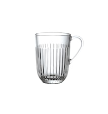 Ouessant Becher 40 cl Transparent/Gestreift