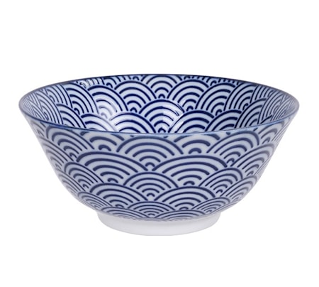 Nippon Blue Tayo Bowl Wave 15 cm
