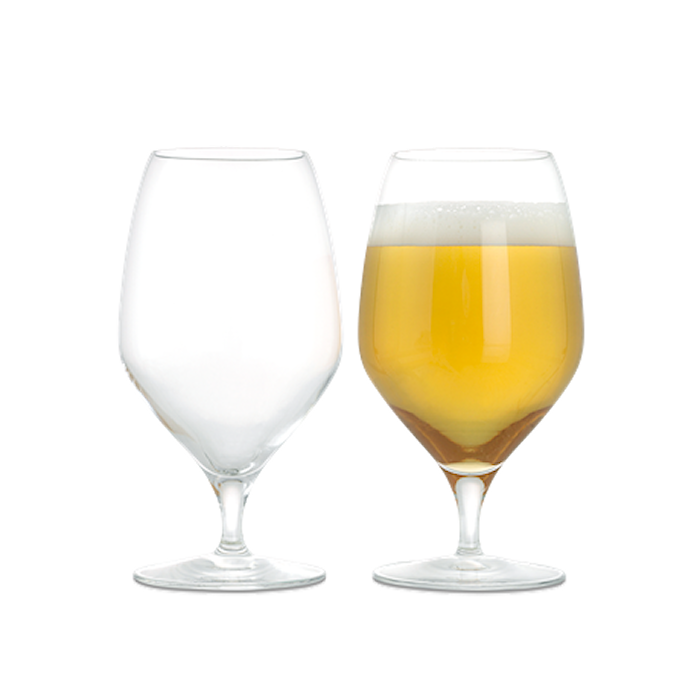Bicchiere da birra 60 cl Premium trasparente 2 pz