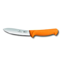 Couteau de boucher manche Swibo jaune 13 cm