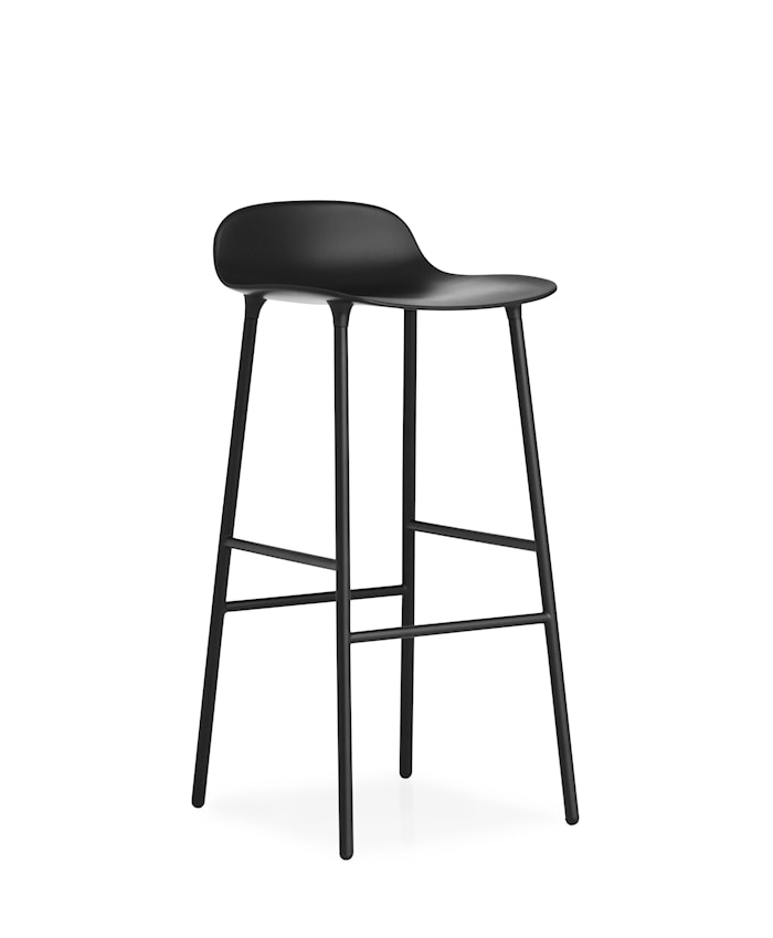 Form Barstol Svart 75 cm