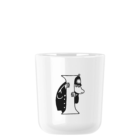 I Moomin ABC Mugg 20 cl Vit