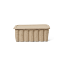 Paper Pulp Box Stor 2-pack Brun