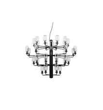 Amp Chandelier Taklampa Large EU Rök/Svart