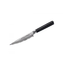 DAMASCUS Knivsett gaveeske: Kokkekniv + allkniv + grønnsakskniv