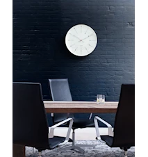Arne Jacobsen Bankers väggur 21cm