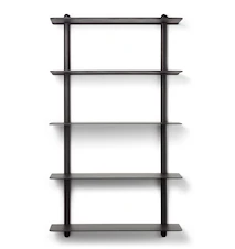 Nivo Hylle Stor E 66,5 x 118 cm Svart Ask/Svart
