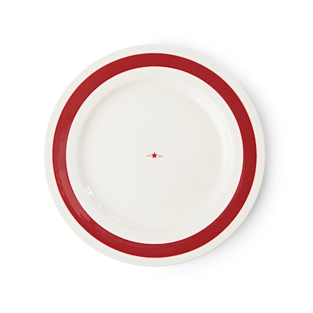 Icons Serveringsfat Keramik Röd