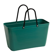 Väska Stor Green Plastic Mörkgrön