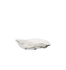 Lautanen Oyster valkoinen 13 cm