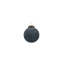 Boule de Noël bleu foncé Ø5,5cm