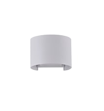 Fulton Utomhusbelysning Fasad Rundad IP54 Vit