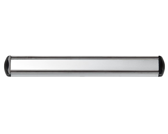 Barra portacoltelli in alluminio lucido 35,5 cm