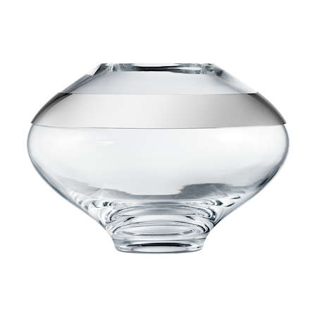 Georg Jensen Duo Round Vas Glas Medium