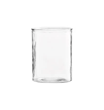 Vase Cylinder Ø 13x15cm Clear
