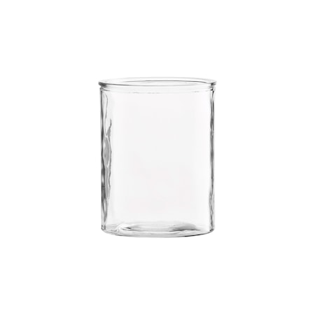 Vase Cylinder Ø 13x15cm Clear