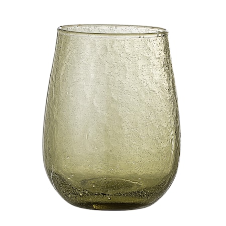 Salmina Vattenglas Grön Återvunnet Glas