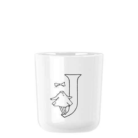 J Moomin ABC Mugg 20 cl Vit