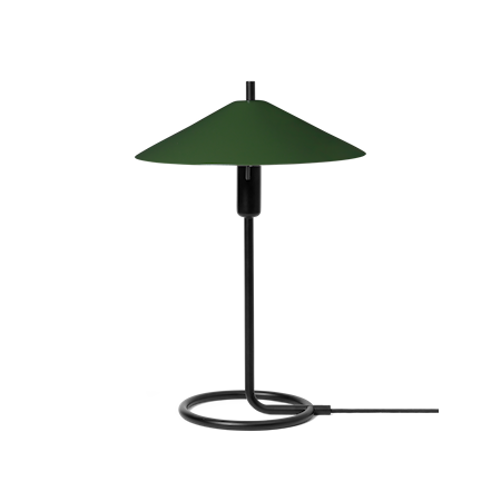 Filo Bordslampa Ø30x43 cm Stål Svart/Mörkgrön