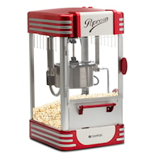 Popcornmaskine Retro XL Rød