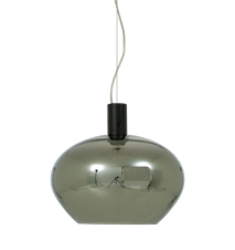 Bell Taklampe 35 cm IP20 Svart/Røyk
