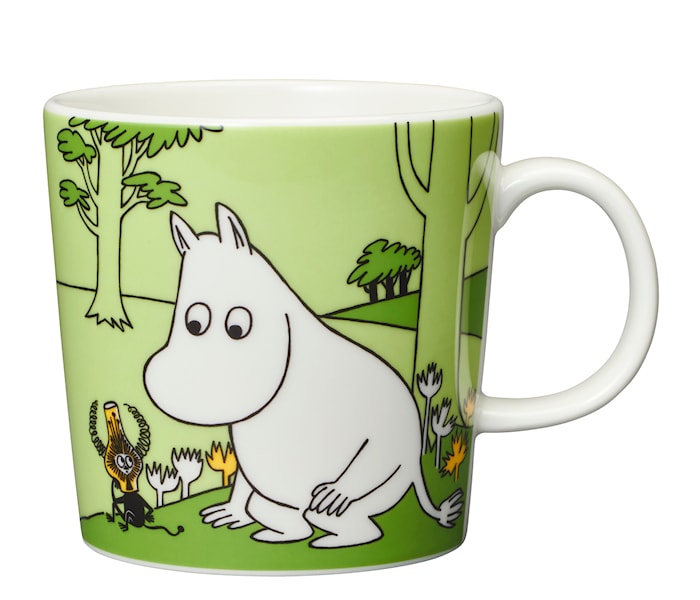 Moomin Mug 30 cl Moomintroll Green