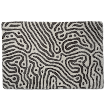 Maze Dørmatte Titanium/Hvit 60x90 cm