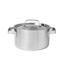 Somme Pot with Lid Steel 3 litres